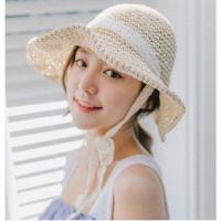 ราคา หมวกสานผูกโบว์ (2412418840)