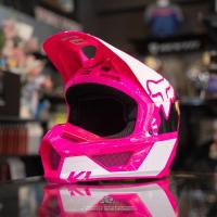 ราคา หมวกกันน็อค FOX รุ่น V1 ลาย Revn Black Pink (9095567142)