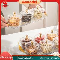 ราคา ถาดแบ่งผลไม้แห้ง สําหรับเสิร์ฟขนมขบเคี้ยว กล่องเก็บอาหาร กล่องเก็บขนม ผลไม้ จานใส่ขนมแบบแบ่งช่องสำหรับรับแขก พร้อมฝาชิล (29536948529)