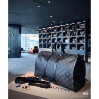 ราคา LOUIS VUITTON/LOUIS VUITTON ขายร้อนต้องมี Keepall 45 50 55 กระเป๋าเดินทางกระเป๋าถือกระเป๋าสะพายคลาสสิกความจุขนาดใหญ่กระเป๋าเดินทาง Unisex Airport กระเป๋า (52650260489)