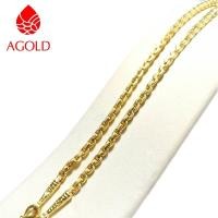 ราคา AGOLD สร้อยคอทอง 2 สลึง ลาย โซ่แก้ว ทองแท้ 96.5 (2791019688)