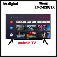 ราคา SHARP Android 9.0 TV Full HD รุ่น 2T-C42BG1X ขนาด 42 นิ้ว 2TC42BG1X ผ่อน 0% ราคาถูก LED TV Sharp (4843470119)