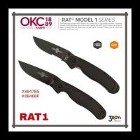 ราคา มีดพับ ONTARIO แท้ รุ่น RAT 1 ใบมีด ขนาดใหญ่ AUS-8 หนา 2.9 mm. เปิดมือเดียว FRAME LOCK แข็งแรง ทนทาน (23639319366)