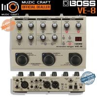 ราคา Boss VE-8 *ของแท้รับประกัน 1ปี* Vocal / Guitar Effect Pedal, เอฟเฟคกีต้าร์/ร้อง (3017270914)