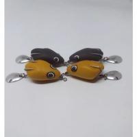 ราคา เหยื่อตกปลากบนุ่ม 3 ซม. Soft Frog soburay cork เหยื่อตกปลา (40826653539)