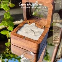 ราคา แหวนเงิน 925 สําหรับผู้หญิงด้วยหินธรรมชาติพลังงานมูนสโตนแซม อัญมณี (43570694765)