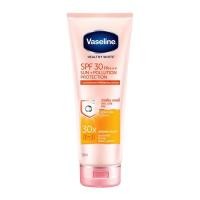 ราคา Vaseline Healthy White Sun+Pollution SPF 30+ PA+++ Serum วาสลีน เฮลธี้ ไวท์ ซัน+โพลูชั่น เซรั่ม 180 มล. (7235611107)