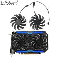 ราคา พัดลมการ์ดจอสําหรับ Gigabyte GTX 960 GV-N960WF2CN-2GD 78MM T128010SM PLD08010S12H GTX960 พัดลมระบายความร้อนการ์ดกราฟิก (49952152617)