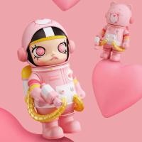 ราคา (ของแท้) พร้อมส่งจากไทย Mega Space Molly Care Bears ชมพู 400% (24280960288)