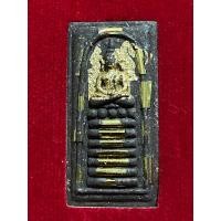 ราคา พระสมเด็จนำโชค หลวงปู่สมาน สุธมฺโม เนื้อผงพรายกุมาร เรียกทรัพย์ ตะกรุดเมตตา 16 ดอก (25903593803)