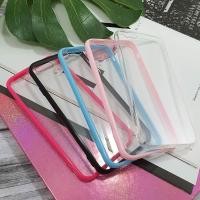 ราคา พร้อมส่งจากไทย!! Oppo a3s/A37/F5/A1k/R9s/A91 เคสใส TPU เคสนิ่มหลังแข็ง เคสขอบสี (13371430689)
