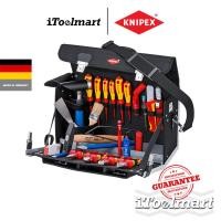 ราคา KNIPEX ชุดเครื่องมือช่างไฟฟ้า รุ่น 00 21 02 EL Classic Electricians Tool Kit with Case 23 ชิ้น (23253899369)