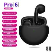 ราคา ใหม่ TWS Pro6 หูฟังบลูทู ธ ลดเสียงรบกวน + กันน้ำและกันเหงื่อคุณภาพเสียง HD ทนทานรุ่นไร้สาย (40325140225)