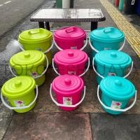 ราคา Pax EMB Claris ถังอเนกประสงค์ 5-12-22 ลิตรพร้อมฝาปิด (43274552276)