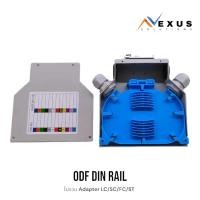 ราคา 6 Core DIN rail mounted fiber optic terminal box (ไม่รวม Adapter LC/SC/FC/ST) (26215040196)