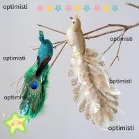 ราคา OPTIMISTI นกยูงคริสต์มาสตกแต่ง, ระยับขนเหมือนจริงนกยูงจําลอง, งานฝีมือ DIY การ์ตูนโฟมตุ๊กตานกยูงของเล่นบ้าน 2026 ปี (51500287274)