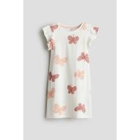 ราคา H&M(เอชแอนด์เอ็ม) ชุดนอนเสื้อยืดพิมพ์ลายสำหรับกลางคืน เด็กผู้หญิง 1272039_1 (25241921824)