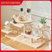 ราคา ชั้นไม้วางของ ชั้นวางไม้ ชั้นวางน้ำหอม ชั้นวางโมเดลไม้ ชั้นวางตุ๊กตา ชั้นวางของอเนกประสงค์ จัดระเบียบ เครื่องสำอาง (26822240437)