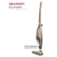 ราคา SHARP เครื่องดูดฝุ่นด้ามจับไร้สาย 2 in 1 รุ่น EC-LH18-BR รับประกันศูนย์ 1 ปี (5223276503)