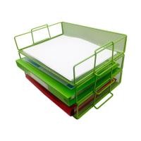 ราคา Orca ถาดตะแกรงใส่เอกสาร 3 ชั้น H-0931 ถาดใส่เอกสาร ผลิตจากเหล็กชุบสี คุณภาพดี แข็งแรงทนทาน สีสันสวยงาม (16984317905)