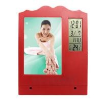 ราคา นาฬิกาความชื้นอุณหภูมิ mi smart clock กรอบรูปดิจิตอลเงียบสร้างสรรค์นาฬิกาแขวนห้องนั่งเล่นนาฬิกาแขวนตั้งโต๊ะนาฬิกาติดผนัง LCD ปฏิทินถาวรอุณหภูมินาฬิกาอิเล็กทรอนิกส์ตกแต่งบ้าน (40022520361)