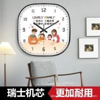 ราคา นาฬิกาติดผนังขนาดใหญ่ นาฬิกาดิจิตอลติดผนัง นาฬิกาแขวนสำหรับห้องนอน สไตล์น่ารักและอบอุ่น (44120319298)