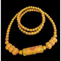 ราคา สร้อยปะคำสีทองประดับสมเด็จม้วนเนื้อแร่เหล็กดูด,พระสมเด็จโต,พระสมเด็จพุฒจารย์โต (22578117351)