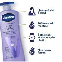 ราคา (ขวดใหญ่ 600 มล) ของแท้ Vaseline Intensive Care Lotion Calm Healing 600 ml. Made in USA (12128520005)