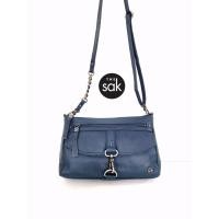 ราคา กระเป๋ามือสอง กระเป๋าหนังแท้ แบรนด์ The Sak กระเป๋าครอสบอดี้ ซับในแบรนด์ อะไหล่แบรนด์ สายยาวเดิม สายปรับได้ (15907489015)