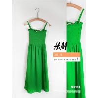 ราคา H&M เดรสสายเดี่ยว เดรสกระโปรง ลุคน่ารัก ใส่เที่ยวคาเฟ่ เที่ยวทะเล / Size XS มือสอง สภาพดีพร้อมส่ง (41074168472)