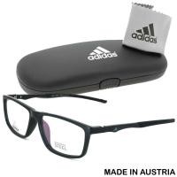 ราคา adidas แว่นตา รุ่น 6239 C-10 สีดำเงา กรอบแว่นตา ขาสปริง ทรงสปอร์ต วัสดุ พลาสติก พีซี เกรด เอ Eyeglass Made in Austria (6164422472)
