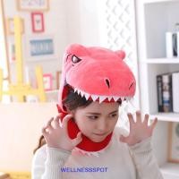 ราคา Wellnessspot หมวกไดโนเสาร์ตุ๊กตา, หมวกฉลามไดโนเสาร์, ตุ๊กตาหัวไดโนเสาร์ Kawaii สีเขียวการ์ตูนตุ๊กตา Shark หมวกเด็กของขวัญ (24542077098)