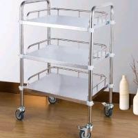 ราคา ชั้นสแตนเลสแบบมีล้อเลื่อน รถหัตถการ ชั้นวางของแบบมีล้อเลื่อน ล้อเลื่อนอเนกประสงค์ (5018903242)