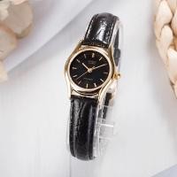 ราคา CASIO นาฬิกาข้อมือผู้หญิง รุ่น LTP-1094Q-1A สายหนังแท้สีดำ หน้าปัดดำ (สินค้าขายดี) มั่นใจ ของแท้ 100% ประกันศูนย์ 1 ปีเต็ม (16803477530)