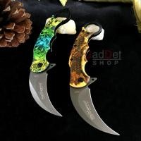 ราคา มีดพับ Fox Knives Karambit ใบมีด 7.8 cm สแตนเลส มีดควง สวยงาม มีดพกพา มีดเดินป่า มีดแคมป์ปิ้ง มีดป้องกันตัว (3594358416)