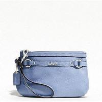 ราคา Impcoachza พร้อมส่ง กระเป๋าคล้องมือ Coach รุ่น GALLERY LEATHER F47835 สีฟ้า (812076259)