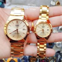 ราคา นาฬิกา CASIO ของแท้ รับประกันศูนย์ รุ่น MTP-1170N-9 นาฬิากสำหรับผู้ชาย สายเงาสีทอง กันน้ำ บอกวันที่ สายสุดๆ ราคาพิเศษ (3625662317)
