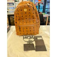 ราคา mcm small medium stark studded backpack (27558128260)