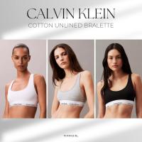 ราคา บรา ขอบใหญ่ Calvin Klein Modern Cotton Unlined Bralette, Graphic Unlined Bralette สปอร์ตบรา ของแท้ พร้อมส่ง (18202697101)