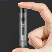 ราคา ไฟฉายพกพา ชาร์จ USB พร้อมแสง UV และสีแดง 80 ลูเมน (48352035302)