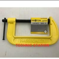 ราคา HASSTON PROHEX CLAMP C 5" CLAMP C CLAMP HEAVY DUTY C CLAMP (41626381252)