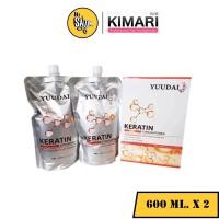 ราคา Yuudai Keratin hair straightener ครีมยืดผม ยูไดอิ สูตรเคราติน 600ml. (14908133306)