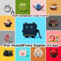 ราคา พร้อมส่ง! เคสหูฟัง แบบนิ่ม ลายการ์ตูน สําหรับ SoundPeats Engine 4 SoundPeats Engine 4 (22374826840)