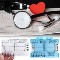 ราคา XUTIAN Ecg/Ekg คู่มืออ้างอิง,Interpretation กระเป๋าแบบพกพา ECG 7 ขั้นตอนไม้บรรทัดการ์ด, พกพาสะดวกพร้อมปลอกป้องกันเครื่องมือวัดเครื่องมือฉุกเฉิน ECG EKG คาลิปเปอร์พยาบาล (57701271497)
