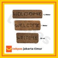 ราคา พรมเช็ดเท้าใยมะพร้าวพรมเช็ดเท้ายินดีต้อนรับไฟเบอร์ (27487940241)