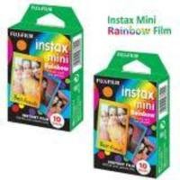 ราคา Instax Fujifilm Mini Film Rainbow 20 Sheets For Fuji Mini 11 8 9 7S 25 90 Instax Camera Sp-2 Sp-1 M 0 (28102227739)