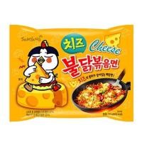 ราคา มาม่าเผ็ดเกาหลีซัมยัง รสชีส สูตรไก่เผ็ด samyang hot chicken ramen cheese noodles 140g 치즈 불닭볶음면 (18211648955)