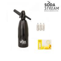 ราคา อิตาเลี่ยนโซดา เครื่องทำโซดา + แก๊ส Viza Soda Stream - Portable 301 (453700902)