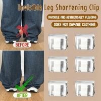 ราคา 2-20PCS คลิปสั้นขาที่มองไม่เห็นโดยไม่ต้องตะเข็บซ่อนหัวเข็มขัดอุปกรณ์ปิดขากางเกงป้องกันลาก Snap Fixing (50652066516)