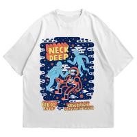 ราคา NeckDEEP เสื้อยืดวง Cotton Combed 24s (42826687809)